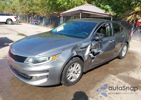 2018 Kia Optima Lx из США, поврежденный, VIN 5XXGT4L35JG226392